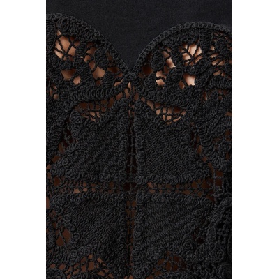 AllSaints уголемена тениска дамска от памук ESME (W131JE)