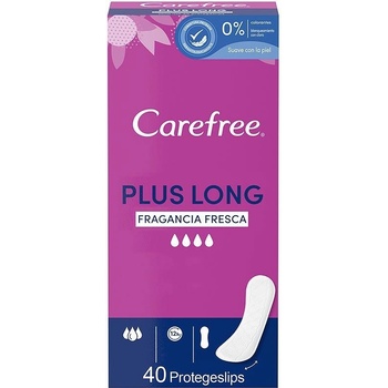 Carefree Plus Long Fresh Scent slipové vložky 40 ks
