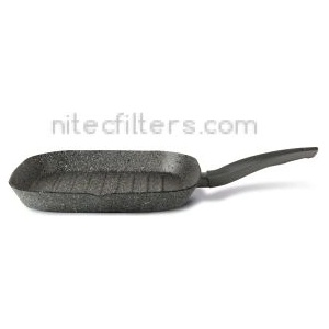 TVS Алуминиев GRILL тиган MINERALIA INDUCTION, 28 x 28 см. , код Д444