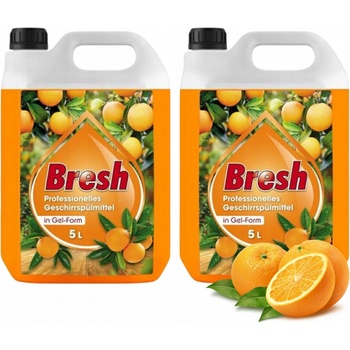 Bresh Tekutý prostriedok na umývanie riadu Matkam Pomaranč 10 l