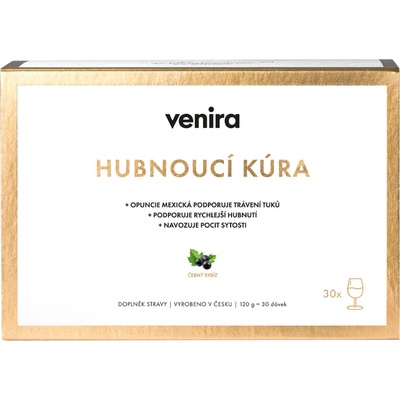 VENIRA hubnoucí kúra černý rybíz 30 sáčků – Sleviste.cz