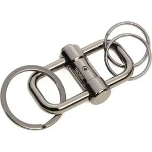 TROIKA Ключодържател Troika-2-WAY KEY, сив (KR22-09/GM)