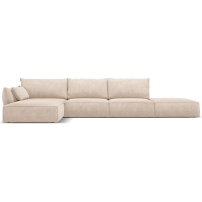 Mazzini Sofa Бежов ъглов диван (ляв ъгъл) Vanda - Mazzini Sofas (MAZ_LCO_142_F1_VANDA2)