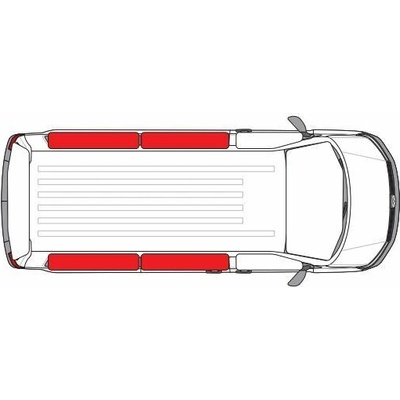 Carbest Termoizolácia obytnej časti Ford Tourneo Custom, od roku 2023 rázvor dlhý