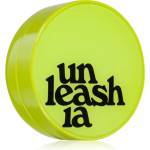 Unleashia Satin Wear Healthy Green Cushion дълготраен грим в гъбичка SPF 30 цвят 23W Bisque 15 гр