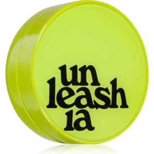 Unleashia Satin Wear Healthy Green Cushion дълготраен грим в гъбичка SPF 30 цвят 23W Bisque 15 гр