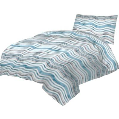 Sconto obliečky JASANA modrá 70x90 140x200