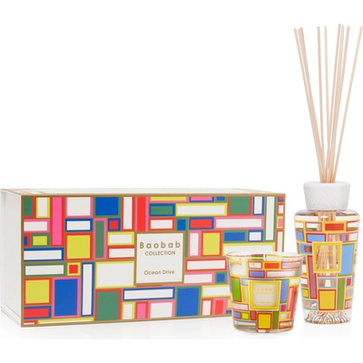 Baobab Collection My First Baobab Gift Ocean Drive Ароматна свещ и дифузер, 2 части (MFBBOXCOD)