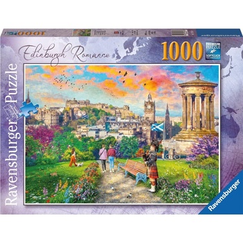 Ravensburger Пъзел Ravensburger от 1000 части - Единбургски романс (17302)