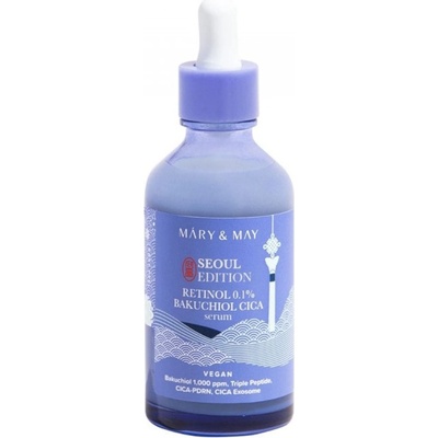 Mary & May Retinol 0.1% Bakuchiol CICA Serum - Серум с ретинол 0.1% и бакучиол 80мл