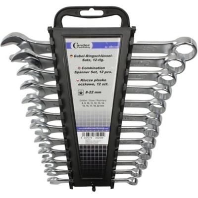 Condor očkoploché 8 - 22 mm sada 12 dílů v plastovém pořadači 100-02502
