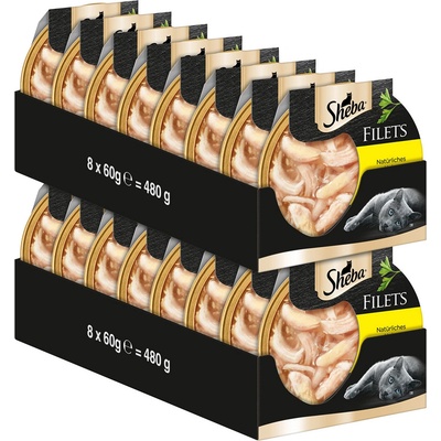 Sheba jemné plátky kuracie 16 x 60 g