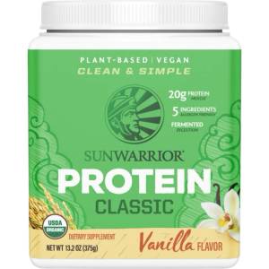Sunwarrior Classic Protein | Brown Rice Protein [375 грама] Ванилия