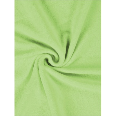 Kvalitex prostěradlo froté světle zelené 120x200