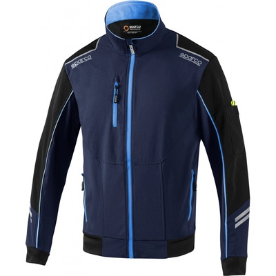 Sparco Austin Light TW pánská softshell bunda modrá