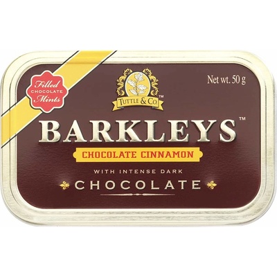 Barkleys Chocolate Cinnamon Čokoládovo skořicové dražé 50 g