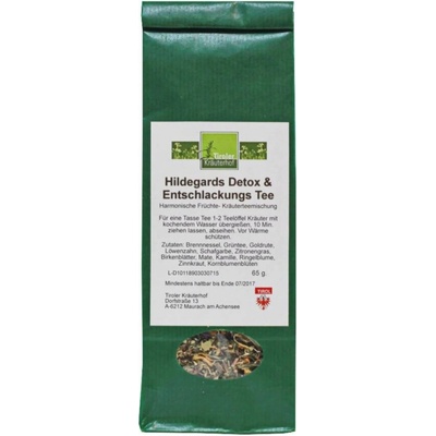 Tiroler Kräuterhof Hildegardin detoxikační a čistící čaj 65 g
