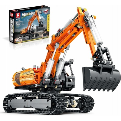Reobrix 22003 Dálkově ovládaný bagr 1106 dílů, 1:18