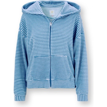 PIP Studio Nicolle mikina na zip Petite Sumo Stripe modrá