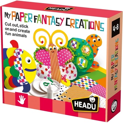 Headu Творчески комплект Headu - Животни от хартия (HMU54198)