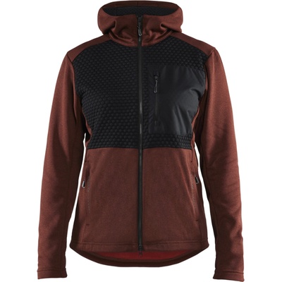 Blåkläder AB 3542 mikina se zipem po celé délce Burned Red/Black