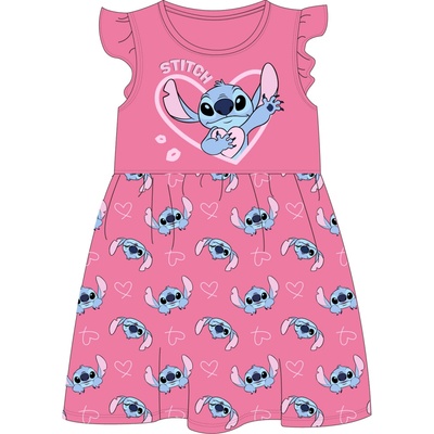 Lilo & Stitch licence Dievčenské šaty Lilo & Stitch CW ružová