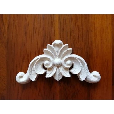 Ann Zeng Dřevěný ornament D143 6x6cm barva přírodní 1 ks