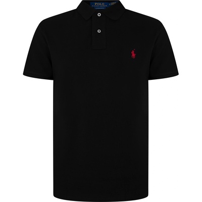 Ralph Lauren Блуза с яка Polo Ralph Lauren Men's Custom Short Sleeve Polo Shirt - Polo Black