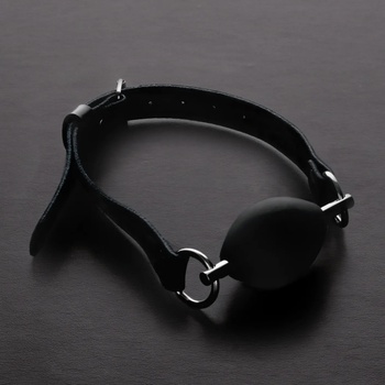 Image 1 of Triune Oval Silicone Ball Gag Black