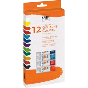 Kreul 26250 Комплект гваш бои 12 x 12 ml (26250)