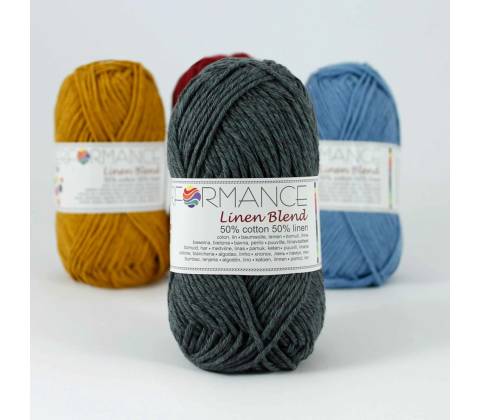 Linen Blend 236 - Šedá