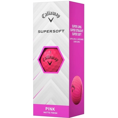 Callaway Supersoft Matte růžové 3 ks
