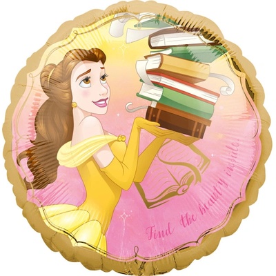 Amscan Fóliový balón Princezna Bella 43 cm