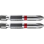 Fortum вкарващ накрайник PH, 2 бр. , стомана S2; PH 1x50mm, в блистери