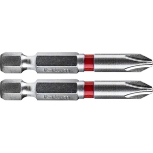 Fortum вкарващ накрайник PH, 2 бр. , стомана S2; PH 1x50mm, в блистери