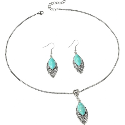 HARAHU Комплект ra-38241 - Сребристо / Тюркоазено kp38241 (ra-38241)