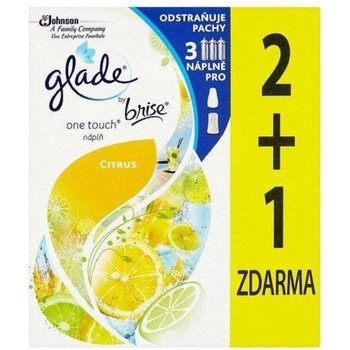 Glade Touch&Fresh NÁHRADNÁ NÁPLŇ (2+1ks) 3 x 10 ml Lemon
