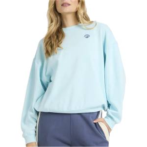 Billabong Дамски пуловер Billabong Women's Sanibel Kendal Crew Fleece Jumper - Pool Blue (117-3556-0112)