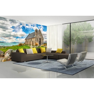 Dimex MA-5-0995 Samolepicí vliesová fototapeta na zeď Starý kostel rozměry 375 x 250 cm
