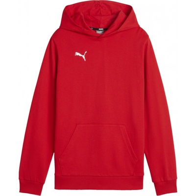 Puma Teamgoal Casuals Hoody Jr červená