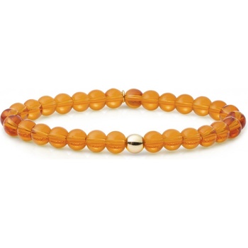Sparkling Jewels korálkový náramok s citrínom SBG-GEM38-ADD-6MM
