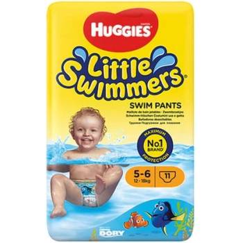 Huggies Бебешки пелени гащички за плуване Huggies - Little Swimmers 5-6, 11 броя (7553)