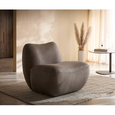 Delife Zena 75x85 cm taupe vintage