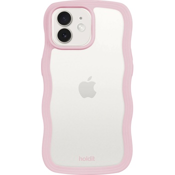 Image 1 of Holdit Гръб Holdit Wavy Case iPhone за 12/12 Pro - Розова рамка