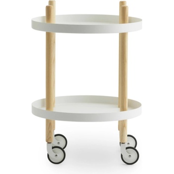 Normann Copenhagen Servírovací stolek Block Table Round white
