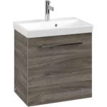 Villeroy & Boch Avento - Шкафче за умивалник, 53x51x35 см, 1 врата, Stone Oak A88800RK (A88800RK)