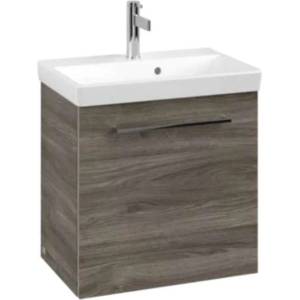 Villeroy & Boch Avento - Шкафче за умивалник, 53x51x35 см, 1 врата, Stone Oak A88800RK (A88800RK)