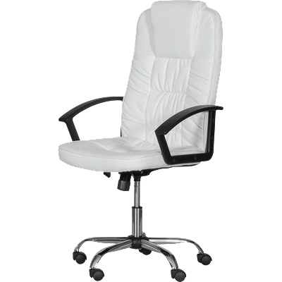 Carmen Президентски офис стол Carmen 6681 - бял (3520101)