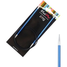 Pevné kruhové kovové jehlice Zing KnitPro 100 cm 4 mm