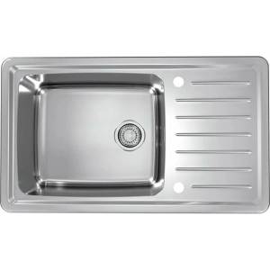Alveus Мивка от неръждаема стомана Alveus Galeo 30 Satin 86x50 см (1128554) Мивка за вграждане